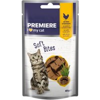 PREMIERE Soft Bites Huhn und Katzengras 3x40 g von Premiere
