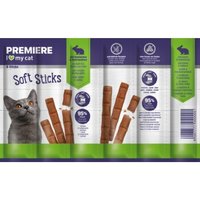 PREMIERE Soft Sticks Kaninchen und Katzenminze 10x6 g von Premiere