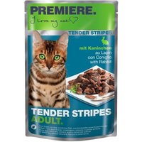 PREMIERE Tender Stripes Kaninchen 112x85 g von Premiere