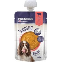 PREMIERE Topping Sauce Rind und Kürbis 6x100 g von Premiere