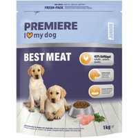 PREMIERE Trockenfutter Hund Best Meat Junior Geflügel 1 kg von Premiere