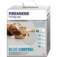 PREMIERE White Sensation blue control, Klumpstreu 10 l von Premiere