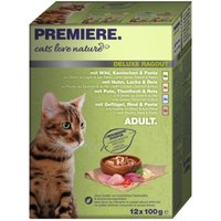 PREMIERE cats love nature Deluxe Ragout Mix 12x100g von Premiere