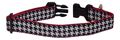 Preston Hundehalsband, für mittelgroße und große Hunde, 3,8 cm breit, Schwarz/Weiß, MEDIUM, 1 1/4 Inch Width von Preston Inc