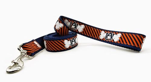 Preston Strapazierfähige Hundeleine, Rotbraun, 1,8 m, Rotbraunes Tiger-Haustier-Leine in verschiedenen Größen für Haustiere (kleine Leine, 1,8 m, 1,9 cm breit) von Preston