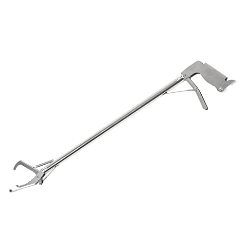 Pretfy 75 cm Edelstahlkrabbenzange, Tragbare Multifunktionale Lange Fischzange für Meeresfrüchte und Tintenfische (#2) von Pretfy