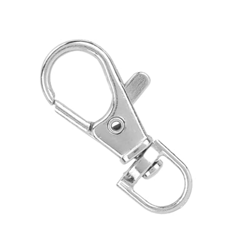 Pretfy Eisen Anti-Eskape-Vogel-Käfig-Türschnallenschloss, Klauenauslöser Schnapphaken, Robust, Verhindert, DASS Vögel öffnen, Kompakt, Leicht von Pretfy