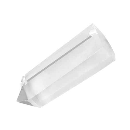 Pretfy Klare Quarzheilung Universal Modul Steinstäbe für Positives Fluoritdekor Spirituelle (5-6 cm) von Pretfy