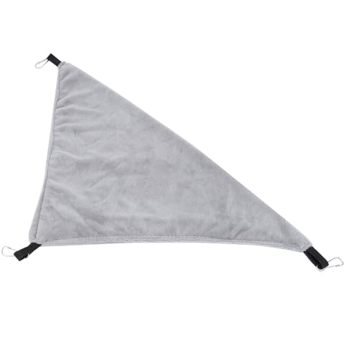 Pretfy Kleine Hängematten -Hängematten -Premium Upgrade Vögel und für Robuste Hängende Eichhörnchen Sicher Best Hamster Qualität Graubett Essentielles Ersatzteil (Grau) von Pretfy