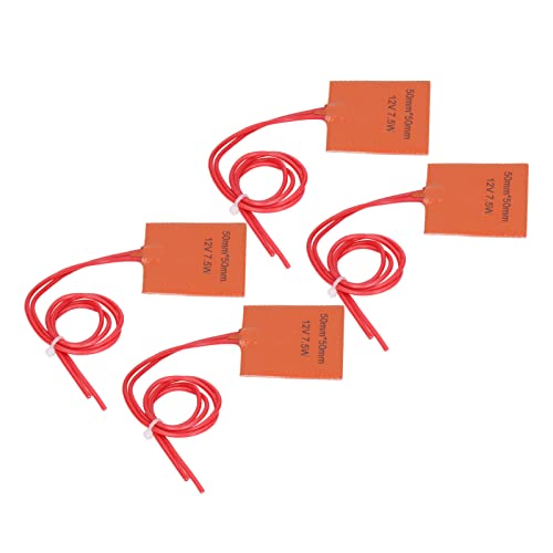 Pretfy Silikonheizkissen, Flexible 12 V 7,5W Heizmatte für Pipeline und Laufisolierung Pretfy Silikonheizkissen, Flexible 12 V 7,5W Heizmatte für Pipeline und Laufisolierung von Pretfy
