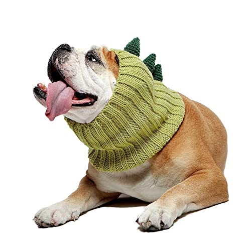 Hundehut Niedliches lustiges Kostüm Weiche kuschelige gestrickte Kopfbedeckung für kleine mittlere Hunde Katzen Haustiere Halloween Weihnachten Party Cosplay Verkleidung von Prevently