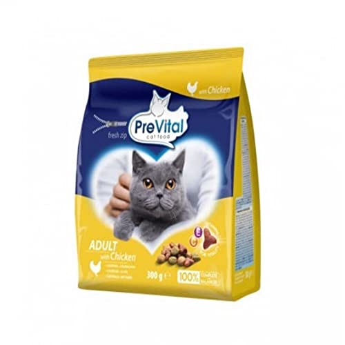 Prevital Leckerlis für Erwachsene Katze mit Huhn. Angebot 10 Beutel à 300 Gramm pro Stück von Prevital