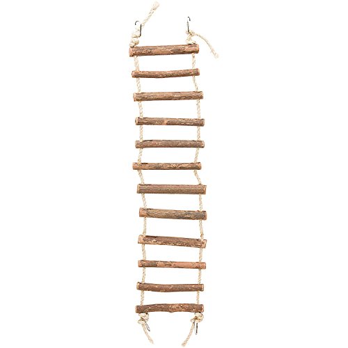 Prevue Hendryx 62807 Naturals Rope Ladder Bird Toy, Large,Brown von Prevue Hendryx