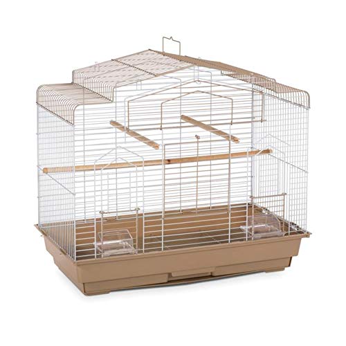 PREVUE PET Products Vogelkäfig, Scheunen-Stil, braun/weiß von Prevue Pet Products