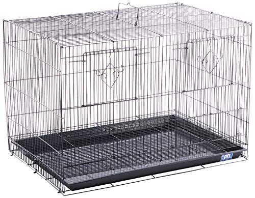 Prevue Hendryx spf063 geteilten Flight Käfig, schwarz von Prevue Pet Products