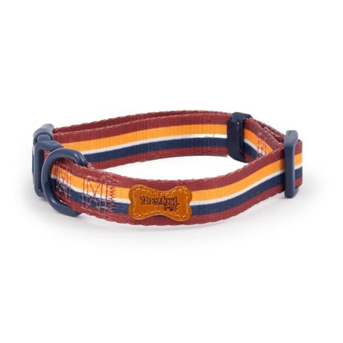 Preziosi Pet - Atmungsaktives Hundehalsband, Größe XS, aus Nylon, Robustes und verstellbares Halsband, Halsband für Erwachsene und Welpen Preziosi Pet - Atmungsaktives Hundehalsband, Größe XS, aus Nylon, Robustes und verstellbares Halsband, Halsband für Erwachsene und Welpen von Preziosi Pet