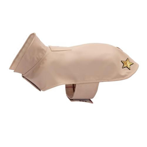 Preziosi Pet - Regenmantel für Hunde, Farbe Beige, kleine Größe 25 cm, Verstellbarer Klettverschluss, Loch für Leine. Regenbekleidung, Winddicht für Tiere Preziosi Pet - Regenmantel für Hunde, Farbe Beige, kleine Größe 25 cm, Verstellbarer Klettverschluss, Loch für Leine. Regenbekleidung, Winddicht für Tiere von Preziosi Pet