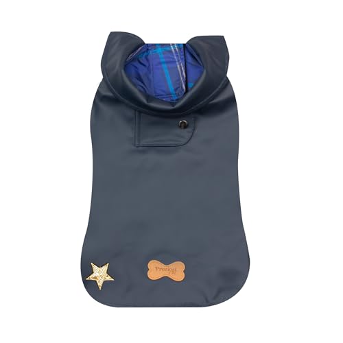 Preziosi Pet - Regenmantel für Hunde, Farbe Blau, Größe klein mittel 40 cm, Verstellbarer Klettverschluss und Loch für Leine. Regenbekleidung, Winddicht für Tiere Preziosi Pet - Regenmantel für Hunde, Farbe Blau, Größe klein mittel 40 cm, Verstellbarer Klettverschluss und Loch für Leine. Regenbekleidung, Winddicht für Tiere von Preziosi Pet