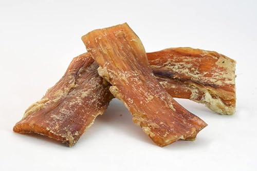 Büffel Kausnacks von PrideDogs - Premium Leckerli für Hunde - Deutsche Herstellung - ohne Zusatzstoffe (Büffelnackensehne 500g) von Pride Dogs