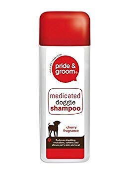 Pride & Groom Cherry Duft Medicated Hund Shampoo 400 ml von Pride & Groom