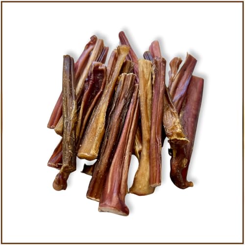 PrideDogs Kalbsziemer für Welpen 12 cm 5 Stück - Zahnpflege Leckerli mit langem Kauspaß von Pride Dogs