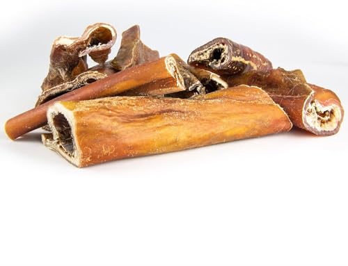 Rinderkopfhaut 20 cm 5kg - Premium Kausnack für Hunde von PrideDogs - Zahnpflege - Getreidefrei - 100% Rind Deutscher Herstellung - Natur Leckerli von Pride Dogs