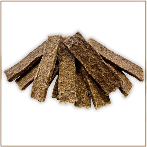 PrideDogs Rindfleischstreifen 1000g - Premium Dörrfleisch Kausnack für Hunde - 100% Rind Deutscher Herstellung - verschließbarer Beutel PrideDogs Rindfleischstreifen 1000g - Premium Dörrfleisch Kausnack für Hunde - 100% Rind Deutscher Herstellung - verschließbarer Beutel von PrideDogs