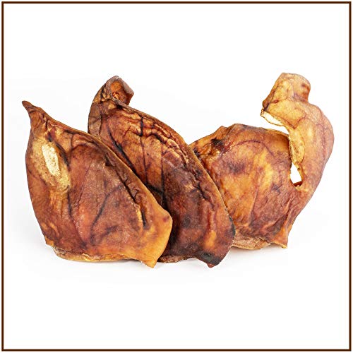 Schweineohren 400g der Premium Kausnack für Ihren Hund | 100% Schwein aus Deutscher Herstellung | im geruchsneutralen Beutel | Kauartikel von PrideDogs Schweineohren 400g der Premium Kausnack für Ihren Hund | 100% Schwein aus Deutscher Herstellung | im geruchsneutralen Beutel | Kauartikel von PrideDogs von Pride Dogs