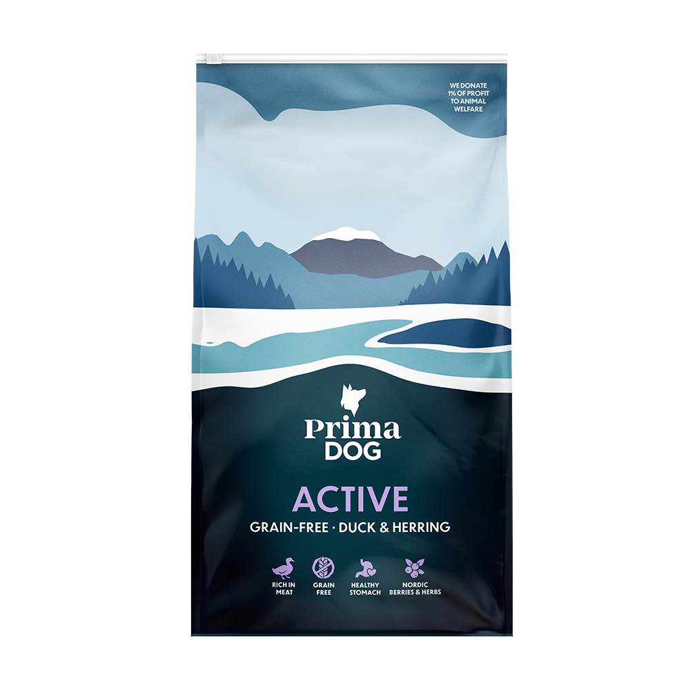 PrimaDog Adult Active Getreidefrei Ente & Hering - 10 kg PrimaDog Adult Active Getreidefrei Ente & Hering - 10 kg von PrimaPet