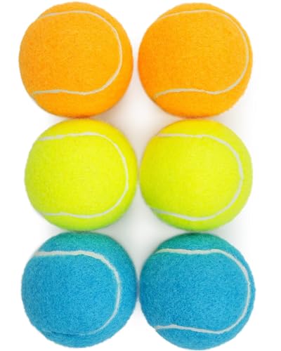 PrimePets Quietschbälle für Hunde, 6,3 cm Hundespielzeug, interaktives Hundespielzeug, Tennisbälle für drinnen und draußen, Quietschspielzeug für mittelgroße und große Hunde PrimePets Quietschbälle für Hunde, 6,3 cm Hundespielzeug, interaktives Hundespielzeug, Tennisbälle für drinnen und draußen, Quietschspielzeug für mittelgroße und große Hunde von Prime Pets