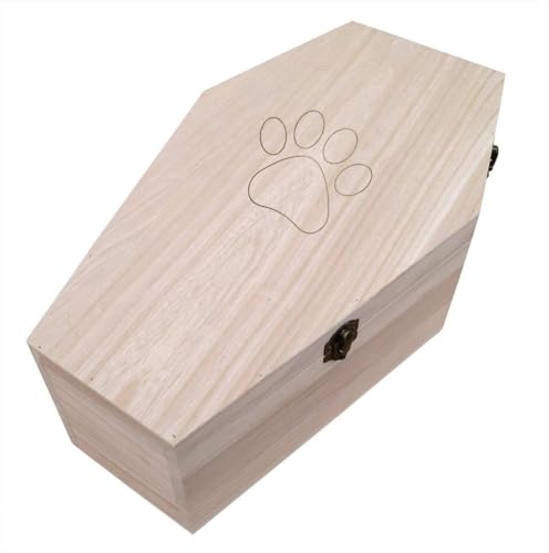 PrimoLiving petbye Holz Haustiersarg Natur belassen - Größe XL für mittelgroße Haustiere - Tiersarg mit festem Metallverschluss - Sarg aus hochwertigem Holz PrimoLiving petbye Holz Haustiersarg Natur belassen - Größe XL für mittelgroße Haustiere - Tiersarg mit festem Metallverschluss - Sarg aus hochwertigem Holz von PrimoLiving
