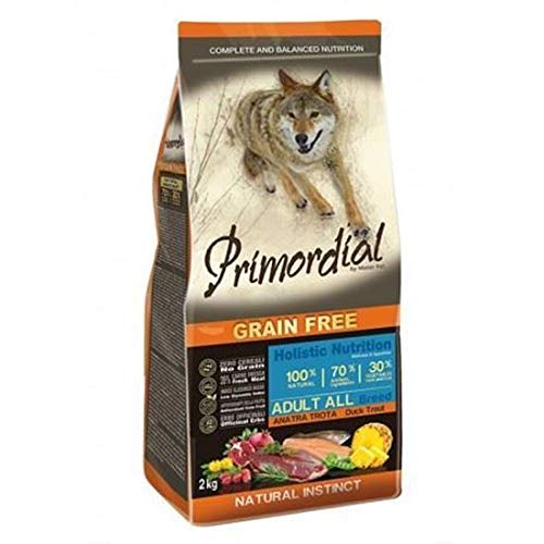 Primordial Crocchette Grain Free Anatra/Trota 2kg von Primordial