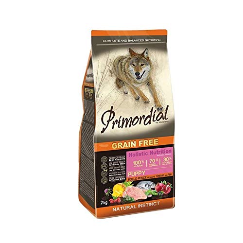 Primordial Crocchette Grain Free Puppy Pollo/Pesce 2 kg von Primordial