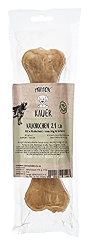 Primox Kauknochen 21cm, 170g | Gesunder Kausnack für Hunde | 100% natürlich | Zahnpflege & Beschäftigung von Primox