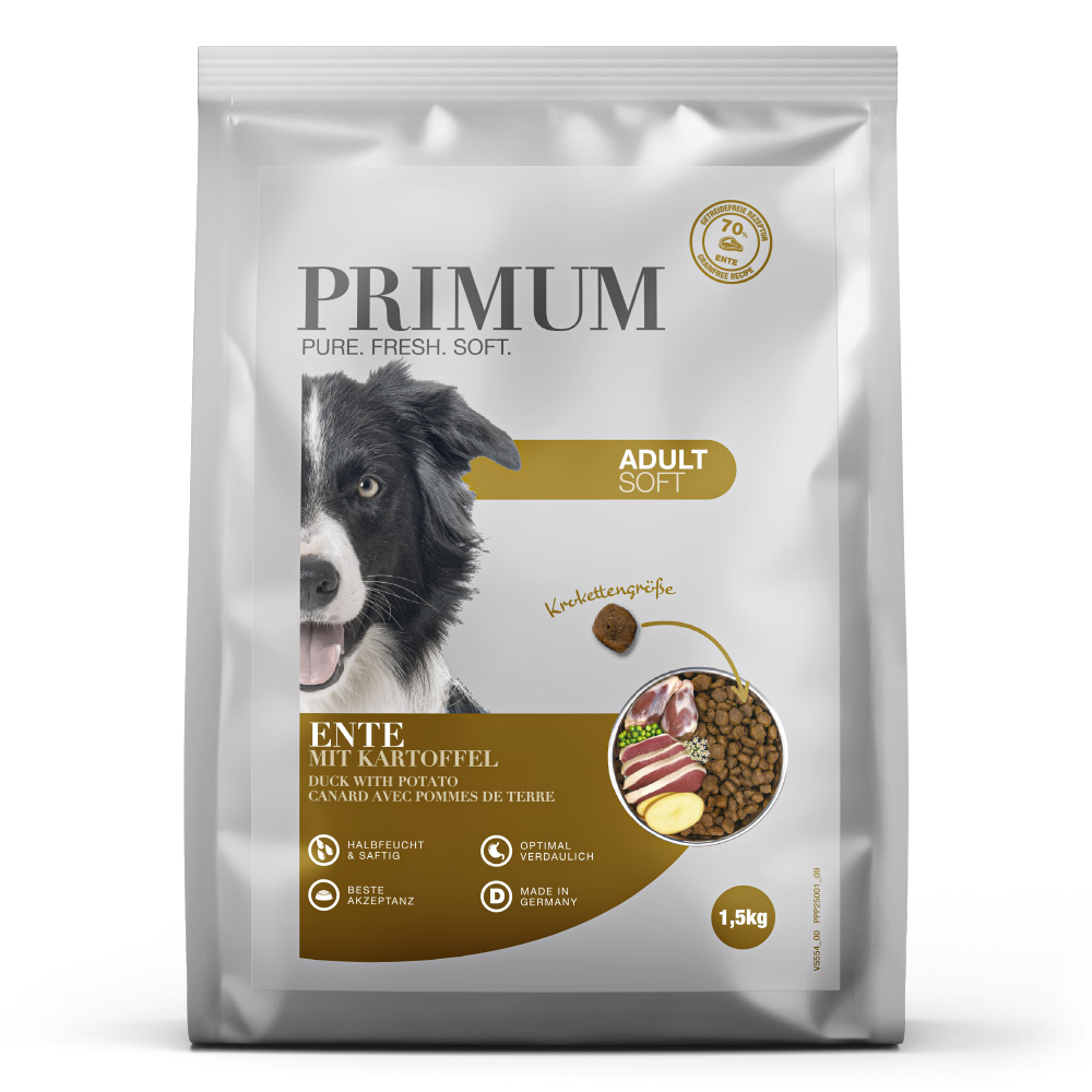Primum | Ente mit Kartoffel | Soft Adult | 1,5 kg von Primum