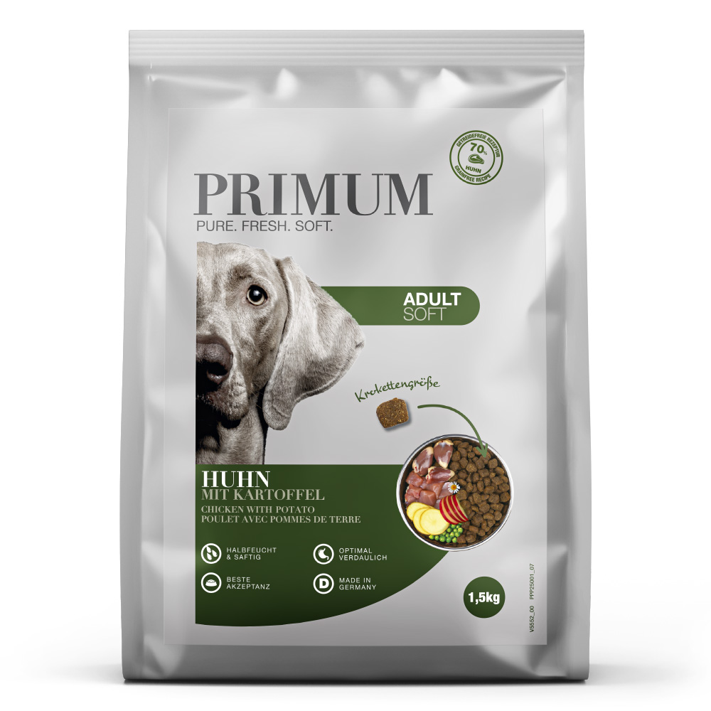 Primum | Huhn mit Kartoffel | Soft Adult | 1,5 kg von Primum