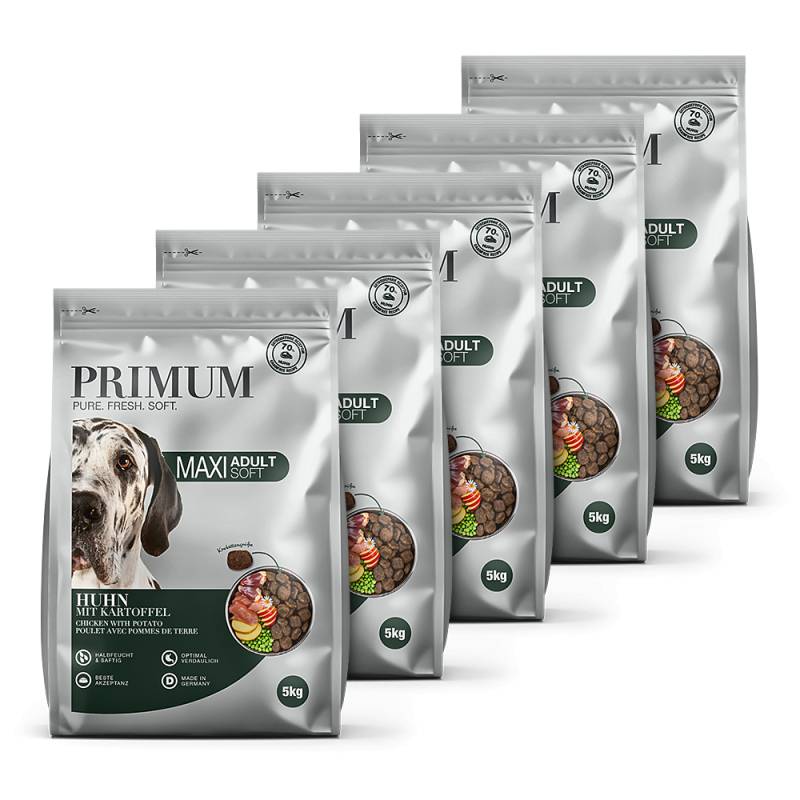 Primum | Huhn mit Kartoffel | Soft Maxi | 5 x 5 kg von Primum