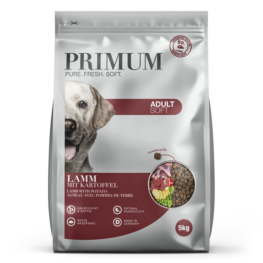 Primum | Lamm mit Kartoffel | Soft Adult | 5 kg von Primum