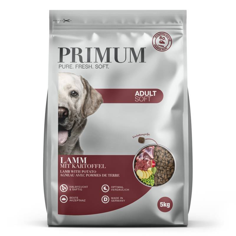 Primum | Lamm mit Kartoffel | Soft Adult | 5 kg von Primum