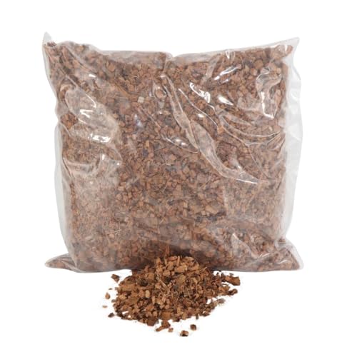 Prinidor Kokosfaser Chips lose 10-15mm im Beutel Mulchmaterial Bodengrund für Aquarien und Terrarien (10 Liter) von Prinidor