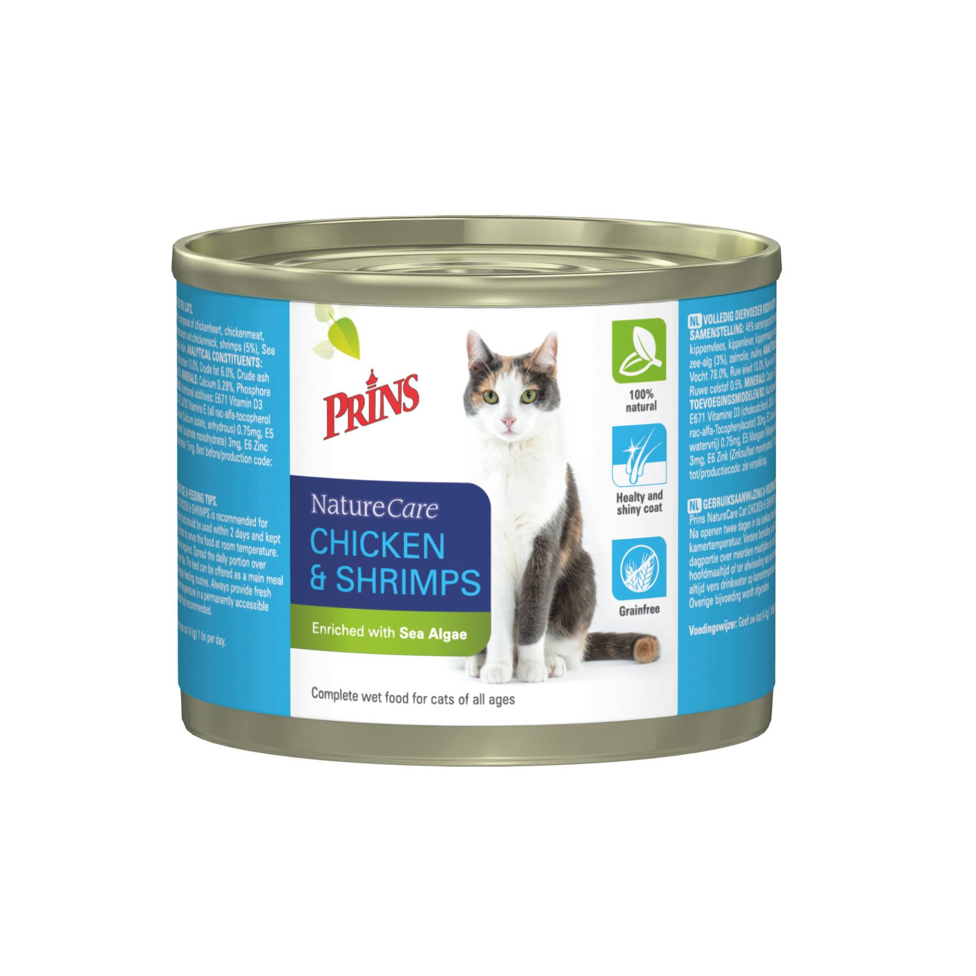 Prins NatureCare Cat - Chicken & Shrimps - 6 x 200 g Prins NatureCare Cat - Chicken & Shrimps - 6 x 200 g von Prins