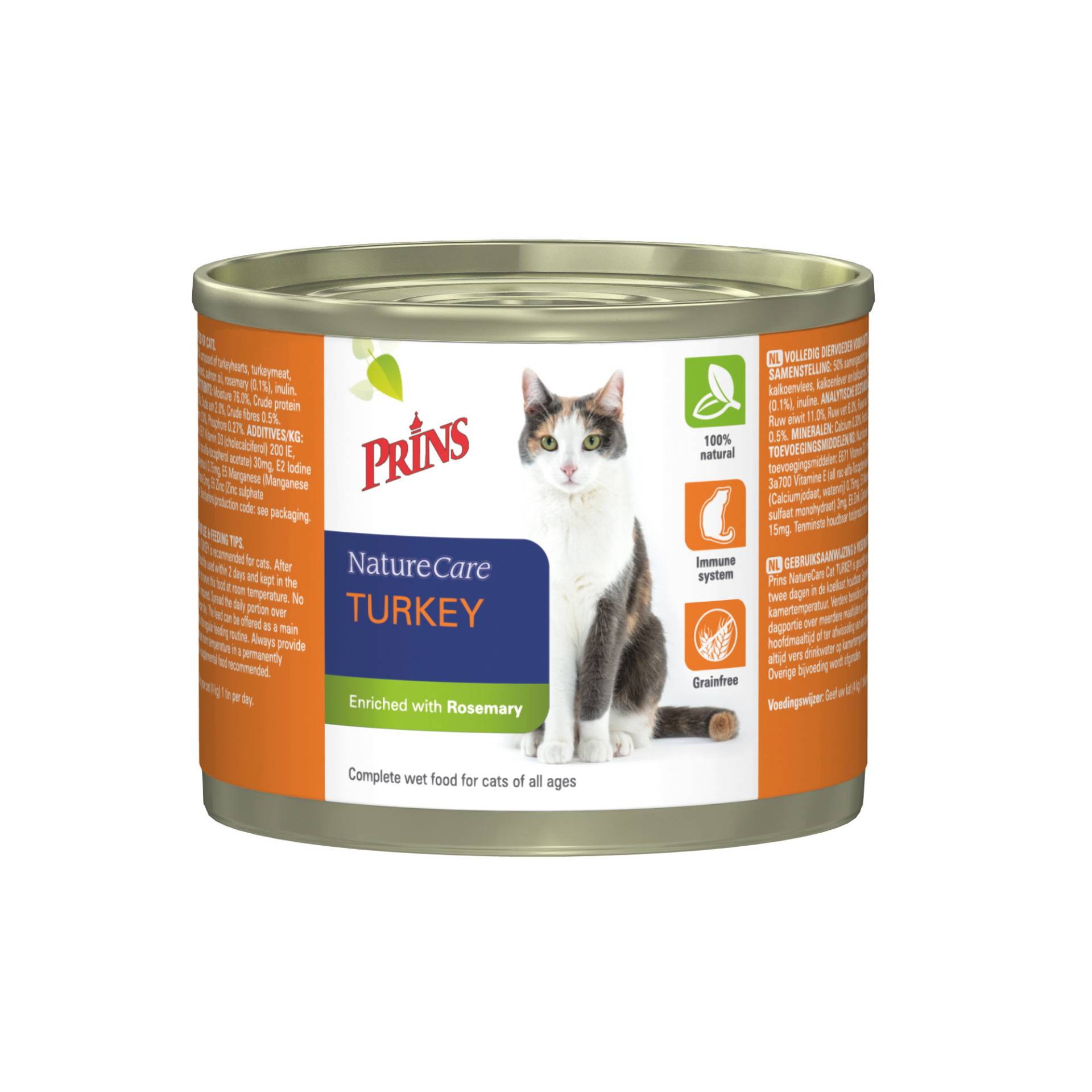 Prins NatureCare Cat - Turkey - 6 x 200 g Prins NatureCare Cat - Turkey - 6 x 200 g von Prins