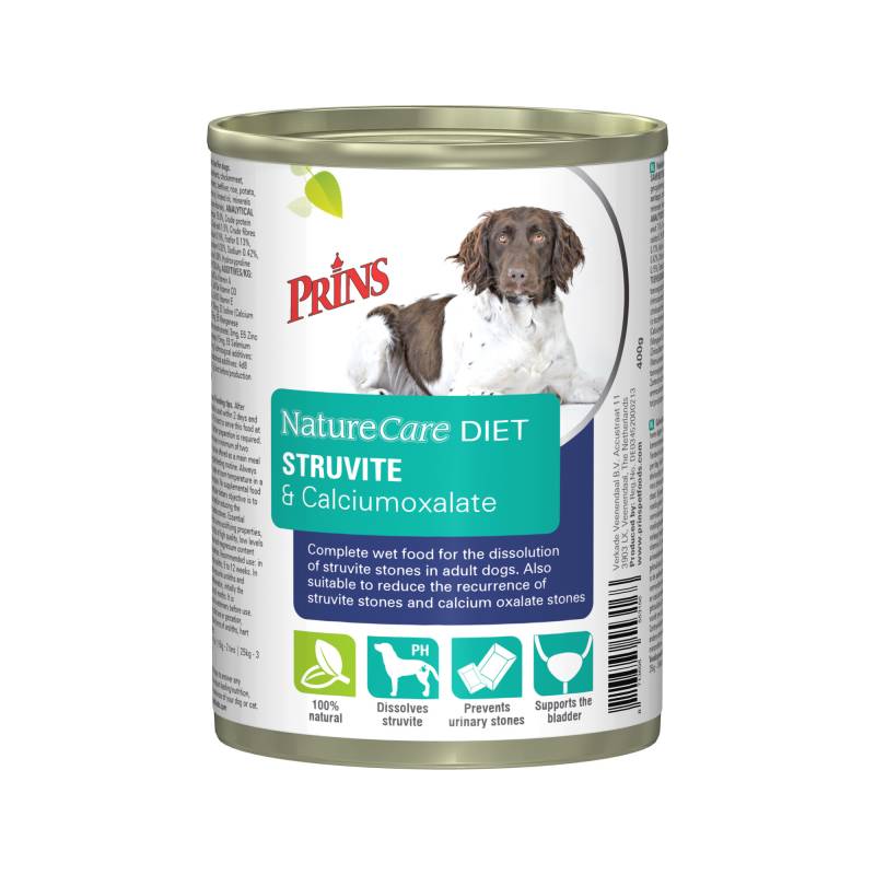 Prins NatureCare Diet Dog Struvite & Calciumoxalate - 6 x 400 g von Prins
