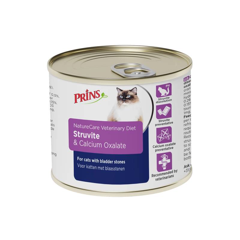Prins NatureCare Veterinary Diet Cat Struvite & Calciumoxalate - 6 x 200 g Prins NatureCare Veterinary Diet Cat Struvite & Calciumoxalate - 6 x 200 g von Prins