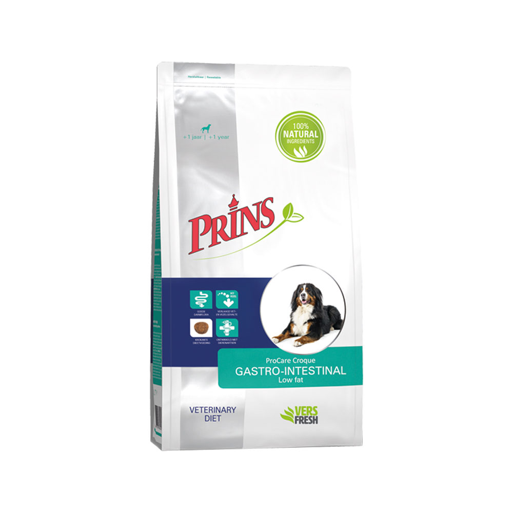 Prins ProCare Croque Veterinary Diet Gastro-Intestinal Low Fat - 3 kg Prins ProCare Croque Veterinary Diet Gastro-Intestinal Low Fat - 3 kg von Prins