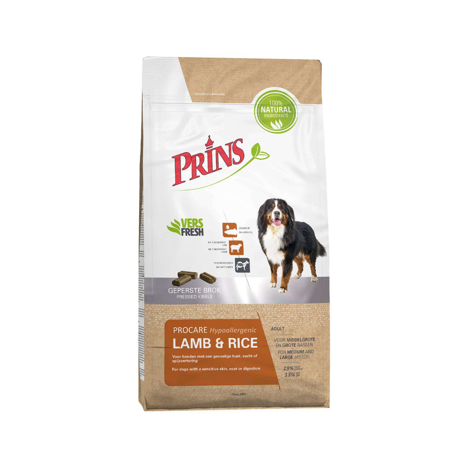Prins ProCare Lamb & Rice Hypoallergenic - 3 kg von Prins