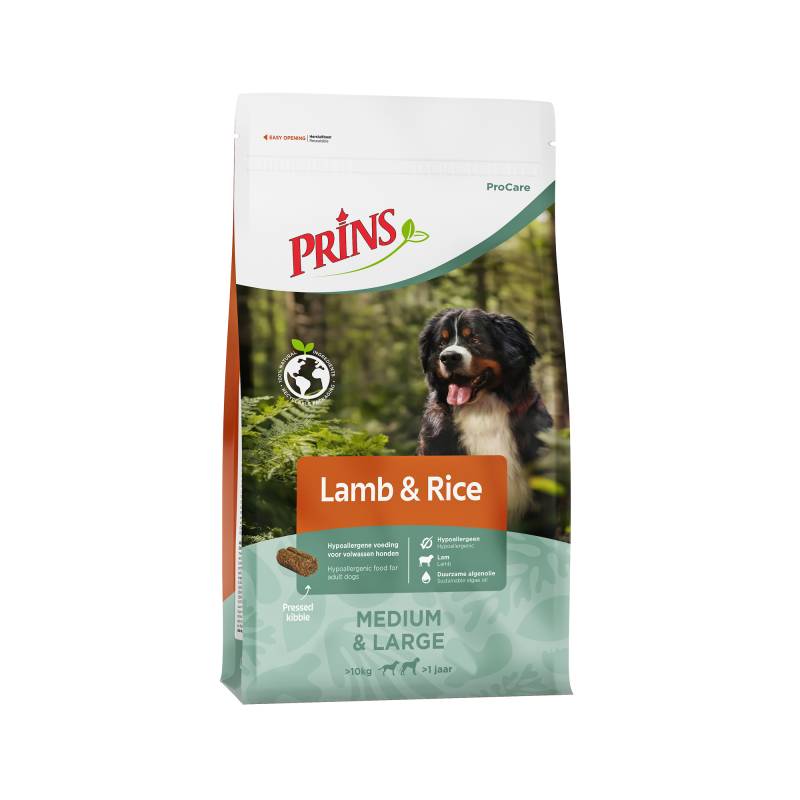 Prins ProCare Lamb & Rice Hypoallergenic - 3 kg von Prins