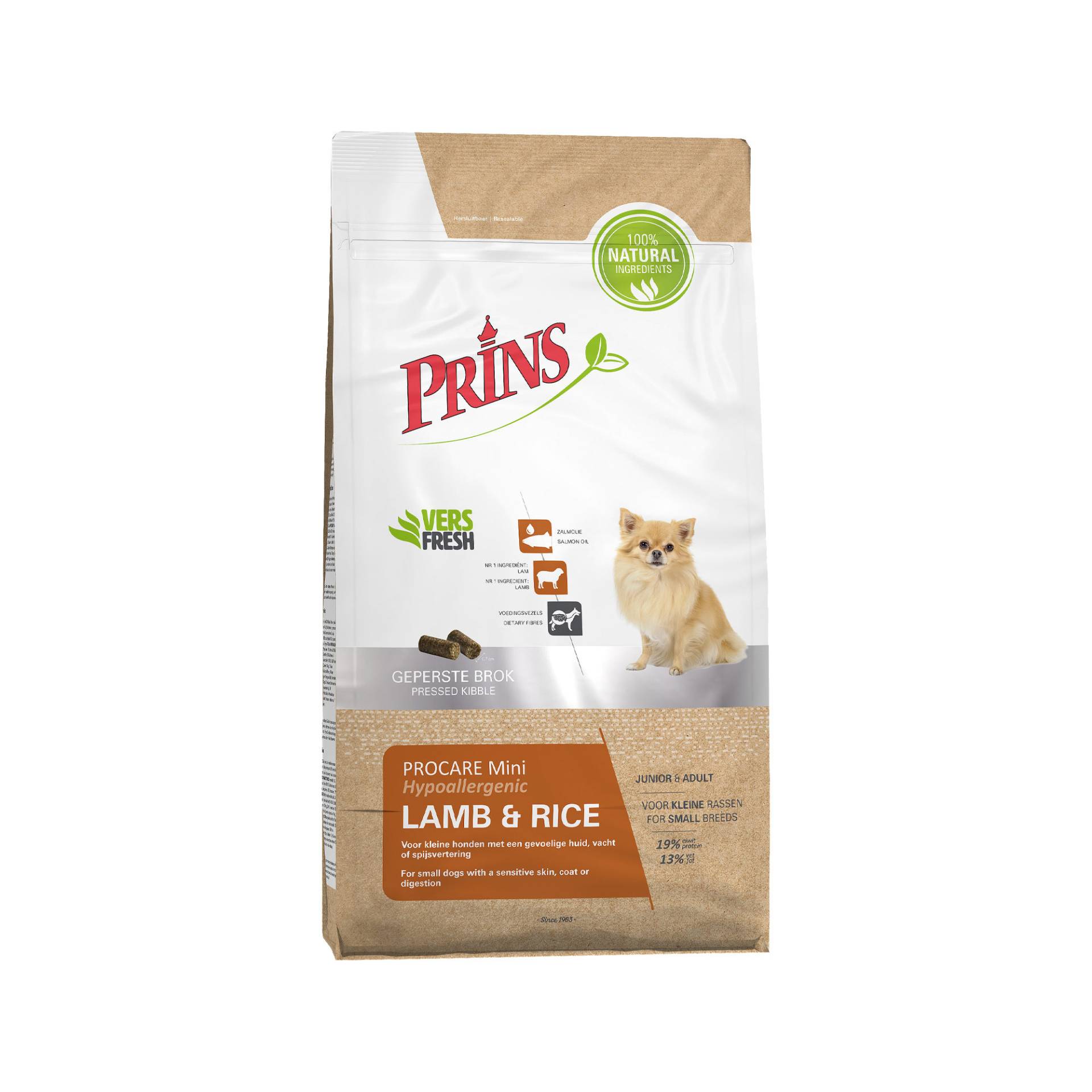 Prins ProCare Mini Lamb & Rice Hypoallergenic - 7,5 kg von Prins