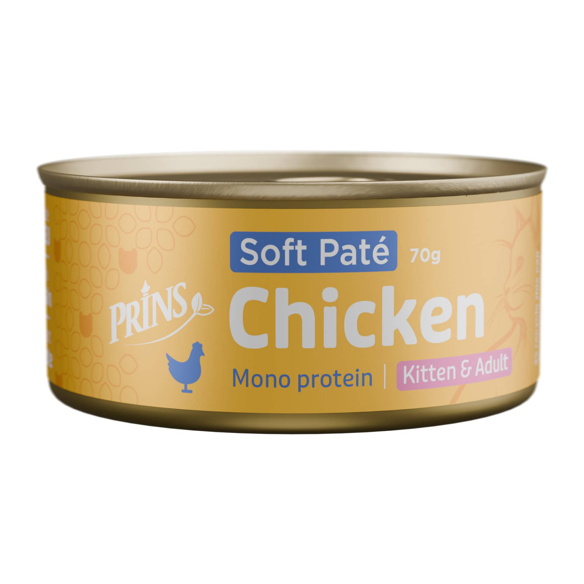 Prins Soft Paté Katzenfutter - Felchen - 48 x 70 g Prins Soft Paté Katzenfutter - Felchen - 48 x 70 g von Prins
