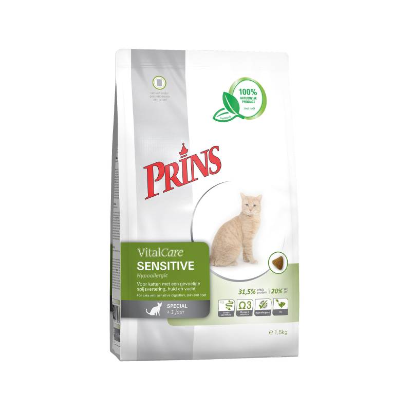 Prins VitalCare Cat Sensitive Hypoallergic - 4 kg von Prins